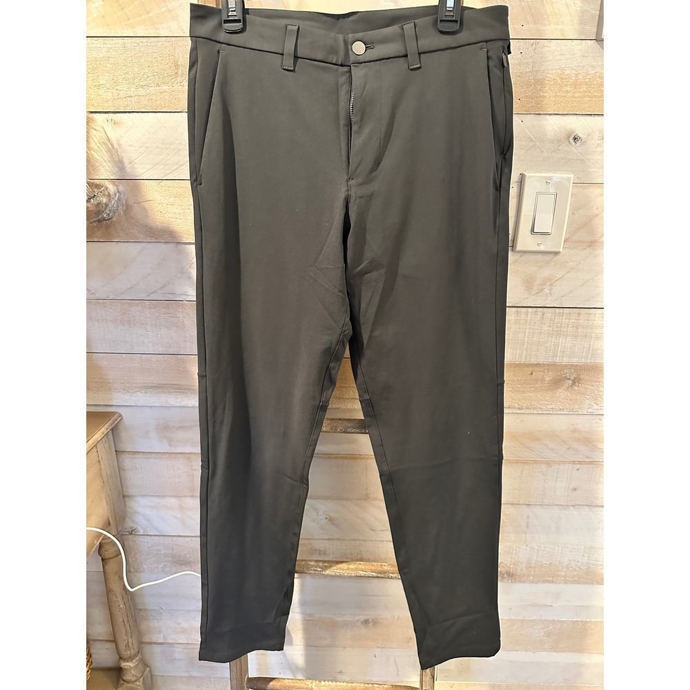 Lululemon Commission Slim Fit Warpstreme Pant 32 Charcoal Grey